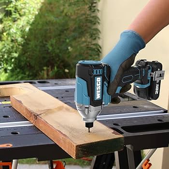 Amazon | WESCO 20V コードレスインパクトドライバー 電動